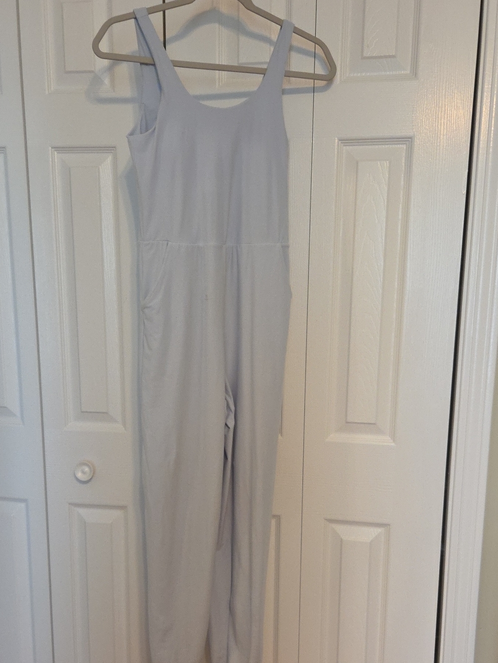 Light Blue Sleeveless Jumpsuit